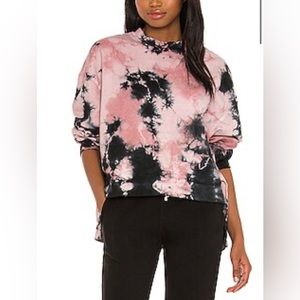 EUC - Neil Sweatshirt in Blush & Onyx - Electric & Rose - MEDIUM